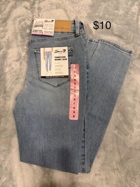 Seven7 Skinny Jeans - Light Blue Wash